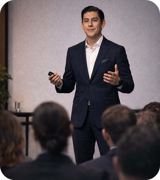 Asbel Delgado conferencia